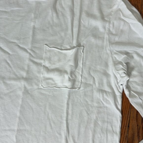 COTTON CITIZEN Jagger Long Sleeve Shirt White Small NWT - Picture 6 of 13